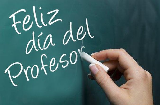 Feliz día del profesor