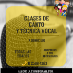 clases de canto y técnica vocal en Villa Urquiza, Ciudad A. de Buenos Aires