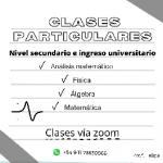 Clases de matemática, Análisis matemático en Villa Urquiza, Ciudad A. de Buenos Aires