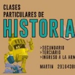 Clases de Historia  en Bahía Blanca, Pcia. Buenos Aires (Interior)