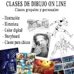 Clases de dibujo on line en Villa Gesell, Pcia. Buenos Aires (Costa Atlántica)