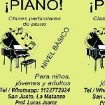 Clase de piano, NIVEL BASICO en La Matanza, Pcia. Buenos Aires (GBA Oeste)