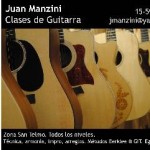 Clases de GUITARRA / En San Telmo en Ciudad A. de Buenos Aires