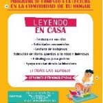 Leyendo en casa en Ciudad A. de Buenos Aires