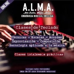Clases de Teclado en Caballito en Caballito, Ciudad A. de Buenos Aires
