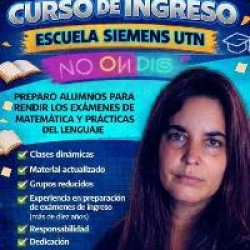 INGRESO ESCUELA SIEMENS UTN en Tres de Febrero, Pcia. Buenos Aires (GBA Oeste)