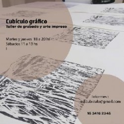 Cubículo Gráfico- Taller de grabado en Vicente Lopez, Pcia. Buenos Aires (GBA Norte)